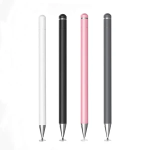 Wholesale White Pen Computer Accessories Universal Capacitive Fine Tip Stylus Pen for All Touch Screen Tablets