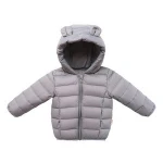 Wholesale winter infant toddler kids padded coat baby girls boys white duck down padded jacket coat