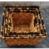 Wholesale woven seagrass storage basket