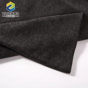 Wholesales Wool Single Jersey fabric breathable acrylic coating fabric