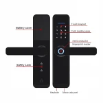 WiFi Keyless Cerradura Tuya APP Card Entry Digital Biometric Fingerprint Smart Door Lock