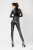 Women erotic sexy elastic Latex black costume play long sleeve latex catsuit zentai