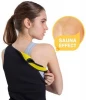 Womens Body Shaper Hot Sweat Workout Tank Top Slimming Vest Tummy Fat Burner Neoprene Shapewear for Weight Loss, No Zipper