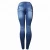 Import Womens Juniors Casual Destroyed Ripped Distressed Slim Fit Skinny Stretch Denim Jeans from China