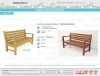 Wooden Patio Bench Mob-367