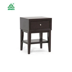 Wooden Style Hotel Bedside Cabinet Bedstand / Nightstand with drawers for sale