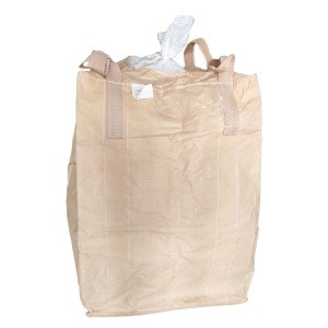 Woven Polypropylene 1 Ton FIBC Big Bags Packaging For Rice Husk, Sand, Fertilizer, Mining
