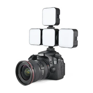 Yelangu Small LED Video Light Panel Lamp 6500K 800Lm Photographic Lighting For Smart Mobile Phone Vlogger Vlogging