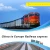 Import Yiwu to Alma-Ata Kazakhstan railway shipping services train transport services from China