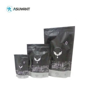 Ziplock Doy-Pack Food Packaging Bags For Coffee/Tea /Whey Protein Powder, Customized Printing Aluminum Foil Pouch With Zipper
