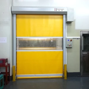 2020 best selller 2 mm thickness fast plastic high speed roll up rolling door