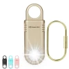Rechargeable Emergency Panic Alarm Personal Safety Alarm Keychain SOS Siren for Women Students Elders