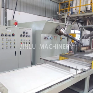 JINLU Automatic Acrylic Solid Surface Production Line, Corian sheet making machine