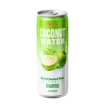 100% Natural Original Coconut Water 330ml Can - No Added Sugar, No Pulp (OEM/Private Label Available)