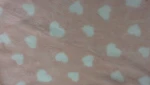 Polyester Printing Flannel Fleece Knitting Blanket Home Textile Sofa Fabric