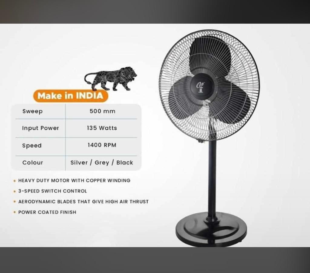 Buy Pedestal Fans from Hash Exim, India