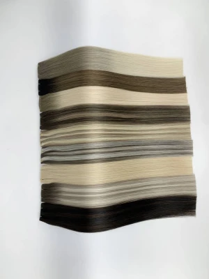 Best hand-tied weft genius weft hair extensions manufacturer extension factory