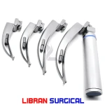 Macintosh Conventional Laryngoscope,Stainless Steel ,ENT Diagnostic Kit (4 Blades)