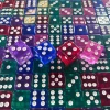 Supply all kinds of board game dice, LOGO dice, resin dice, dice production