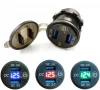Dual USB Quick Charge 3.0 USB Outlet 12V/24V Flush Mount Usb Car Charger With Touch Switch
