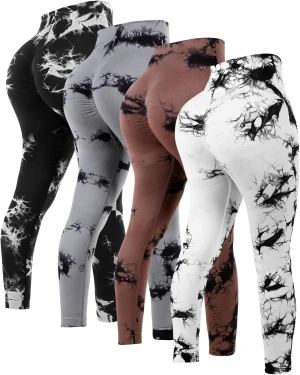 Women Yoga Leggings with Pockets High Waist Tummy Control Flare Bootcut Workout Pants