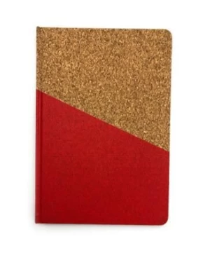 Customized office supplier stationery cork hard cover notebook