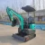 Import China hot sale 1.8 ton hydraulic small digger mini excavator price from China