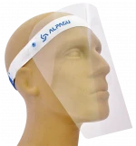 Disposable Transparent Face Shield, Medical Plastic Protective Face Shield