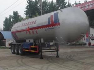 CLW truck tanker trailers，semi-trailers for LPG storage and transportation