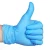 Import Blue Disposable Nitrile Latex/Powder Free Gloves from USA