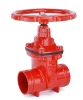 RESILIENT SEATED NRS GATE VALVE GROOVED END
