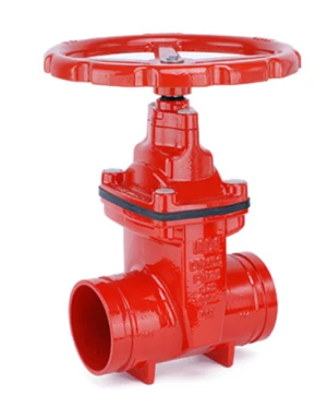 RESILIENT SEATED NRS GATE VALVE GROOVED END