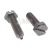 Import GB Stainless Slotted Hex Head Screw Manufacturer from China