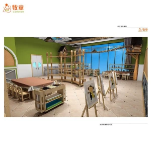 Saudi UAE Private Kindergarten Nursery Furniture Art Corner Furniture Artistic Corner Furniture China Professional Manufacturer