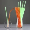 100% biodegradable non plastic straws drinking straws plastic big bendable Product Description