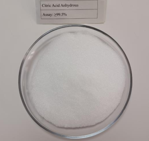 High-quality 99.9% 30-100 mesh Food Grade Citric Acid Anhydrous