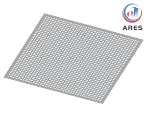 Square Holes Aluminum Perforated Sheet Metal HJP-1015S   Square Perforated Sheet Metal