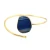 Import blue agate bangle from India