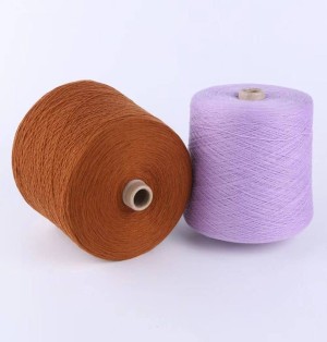 Wholesale 8 Ply Acrylic Yarn Crochet Recycle Yarn Dyed Acrylic Knitted Sweater Yarn