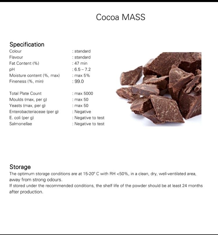 Buy Cocoa Mass from PT Mandala Prima Makmur, Indonesia
