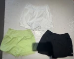 Womens woven light sports running bermuda shorts