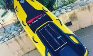 lampuga Rescue electric surfboard