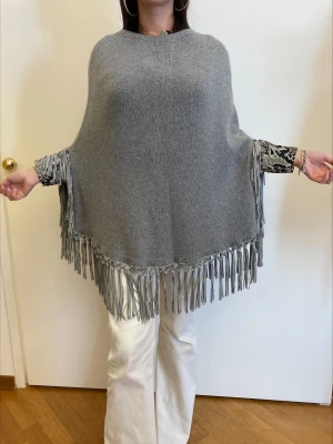Inner Mongolia Luxury Cashmere Knitted Women Poncho Sweater