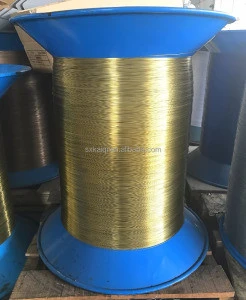 0.7mm-1.5mm Nylon coated steel wire for producing double loop wire and single wire