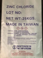 Zinc Chloride ZnCl2 98% Taiwan PE Bag