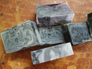 Vanilla marble soap