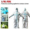 Disposable personal full SMS nonwoven coverall suit price manufacturer