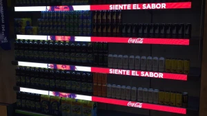 p1.875 Smart Shelf Display For Supermarket and Retail Stores