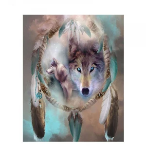 Wolf Diamond Painting Full 5d Diamond Painting Kits cross stitch