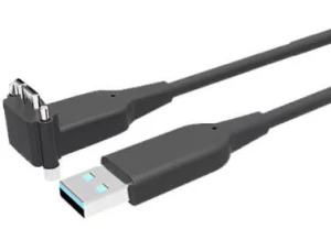 USB3.1 Hybrid AOC-Active Optical Cable-AM to angled Micro-B